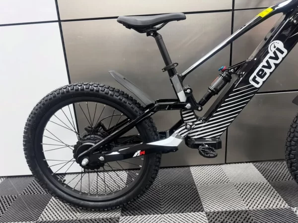 Revvi 24” Black 48V Kids Electric Bike